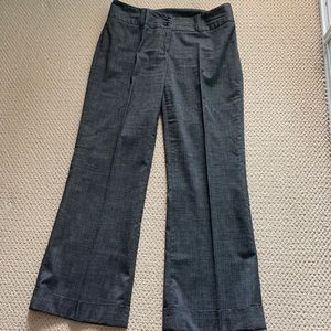 High waisted wide leg dress pants